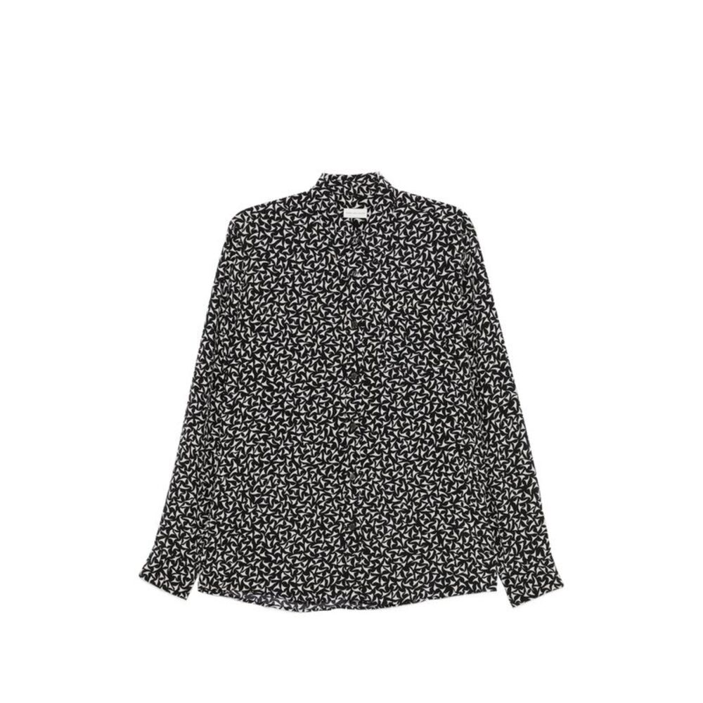 Dries Van Noten Black Shirts Men